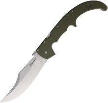 Cold Steel XL ESPADA 10A Folding Knife OD Green G10 Handle AUS10A