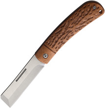 Rough Ryder APTA Folding Knife Hammered Copper Handle VG-10 Plain