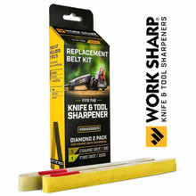 Work Sharp Diamond Abrasive Belt Kit 180 Coarse Grit 1500