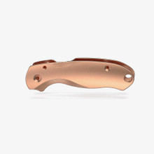 Flytanium Lotus Copper Scales for Spyderco Para 3 Knife FLY-1015
