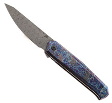 ナイフ Kansept Integra Folding Knife Lightning Strike Titanium
