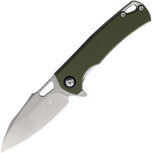 CobraTec Wolverine Linerlock Folding Knife OD Green G10 Handle D2
