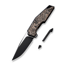 @専用 WE OAO Folding Knife Black/Copper Titanium Copper Foil Carbon