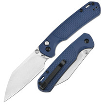 CJRB Pyrite-Light Folding Knife Blue FRN Handle AR-RPM9