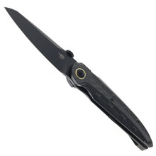 Bestech Prydwen Folding Knife Black Titanium/Carbon Fiber