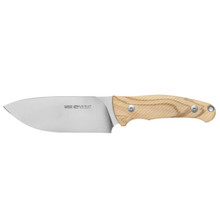 Viper Ranger Fixed Blade N690 Satin Blade Olive Wood Handle VT4056UL