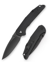 Trivisa Arae-03B Folding Knife Black G10 Handle 14C28N Drop Point