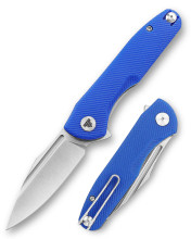 ブルースリーナイフ Trivisa Antliae-03L Liner Lock Blue Folding Knife 3.26