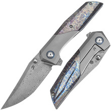 Vosteed Parallel Folding Knife Black Titanium 154CM