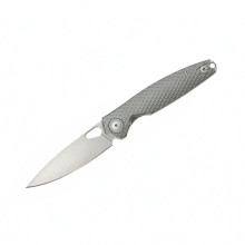 GiantMouse Reo Satin CPM Magnacut Ti Handle Folding Knife REO
