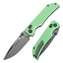 Tenable Eaglestrike Folding Knife Green Aluminum Handle Nitro-V