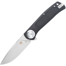 ナイフ CobraTec EDC Scout Button Lock Folding Knife Black Grivory Handle