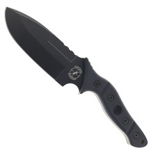 Sniper Bladeworks Mamu Fixed Blade Knife Black G10 Handle 420HC
