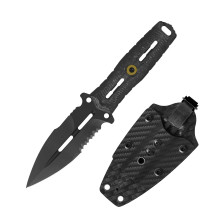 Kizer Norcross Fixed Blade Knife Carbon Fiber Handle M390