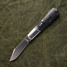 ジョンアルホーグ Bionic Jack Folding Knife - Fat Carbon Frost, S90V Blade