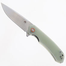 ジギング Klaken Knives Ridge Folding Knife Jade G10 Handle D2 Plain Edge