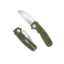 Demko Shark-Cub Folding Knife OD Green G10 Handle 20CV Shark Foot