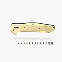 Flytanium Radar Scales for Benchmade 940 Osborne Knife Brass Stonewash FLY-655