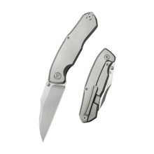 ああ KB Mantra Folding Knife Sandblast Titanium Handle M390 Spear Point