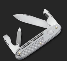Victorinox Synergy Folding Knife/Multi-Tool Silver Alox Handle