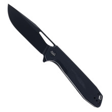 WIXCO Ragnar Folding Knife Black G10 Handle 14C28N Plain Black