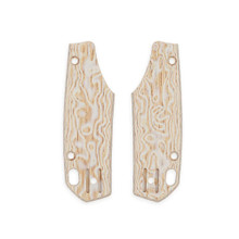 Vosteed Psyop 299 Off White Drift Bamboo Micarta Handle Scales
