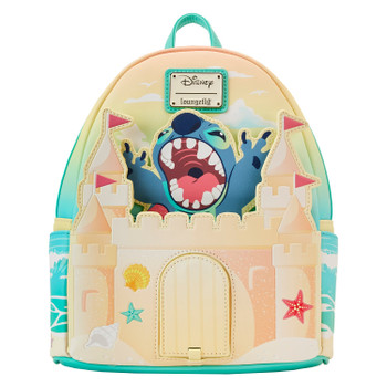 LF Disney Stitch Sandcastle Beach Surprise Mini Backpack (Preorder Arrives in June)