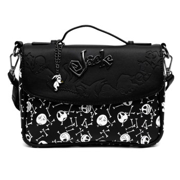 NBC - Jack Expressions & Scattered Bones Black/White - Crossbody Bag