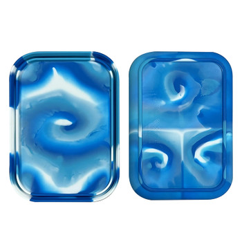 Blue Tie Dye -  Silicone Bento Lunch Box
