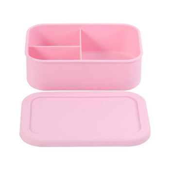 Baby Pink  -  Silicone Bento Lunch Box
