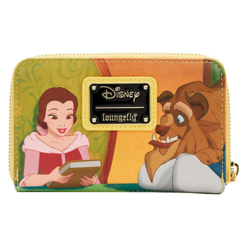 Loungefly Beauty And The Beast Belle Princess Zip Around Wallet