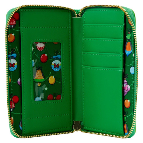 Loungefly Chip and Dale Ornaments Ziparound Wallet