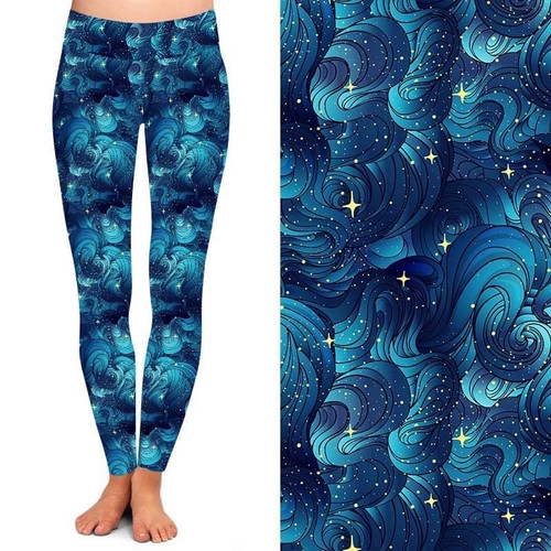 Night Waves - Leggings