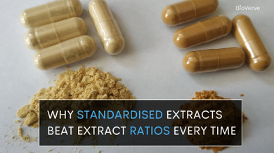 Why Standardised Extracts Beat Extract Ratios Every Time