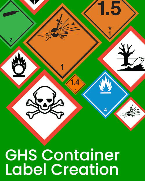 GHS Container Label Creation