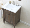 24 inch Weathered Gray Bathroom Vanity - WLF7021-24 05
