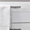 24" White Wall Hung Vessel Sink Vanity w/ Medicine Cabinet - FVN6124WH-VSL 05