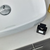 36" Gray Wall Hung Vessel Sink Vanity w/ Medicine Cabinet (Right Version) FVN6136GR-VSL-R 04