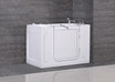 50" Walk-In Whilrpool Bath Tub with Right Drain and Side Panel in White 1