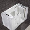 Walk-In Whilrpool Bath Tub with Right Drain and Side Panel in White 02