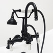 TTC684D Deck Mounted Gooseneck Faucet in Matt Black