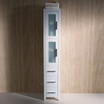 68 x 12 inch White Linen Side Cabinet FST6260WH 03