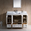 48 inch Single Sink Antique White Traditional Vanity - FVN20-122412AW 04