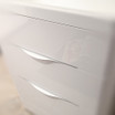 Glossy White Modern Vanity w/ Medicine Cabinet - FVN8525WH 05