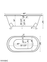 Spec Sheet With Faucet Holes Dimensions