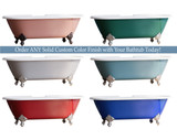 Order ANY Solid Custom Color for your bathtub