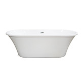 66" Acrylic Double Ended Freestanding Bathtub - Carter