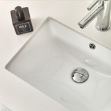 Fresca Lucera 30" White Wall Hung Undermount Sink Modern Bathroom Vanity w/ Medicine Cabinet 