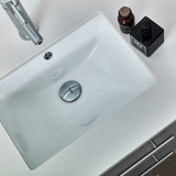 Fresca Lucera 30" Gray Wall Hung Undermount Sink Modern Bathroom Vanity w/ Medicine Cabinet 