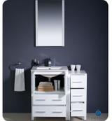 FVN62-2412WH-UNS White Vanity 03